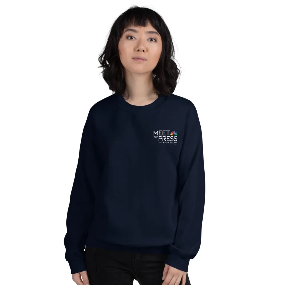 Meet The Press Logo Crewneck Sweatshirt