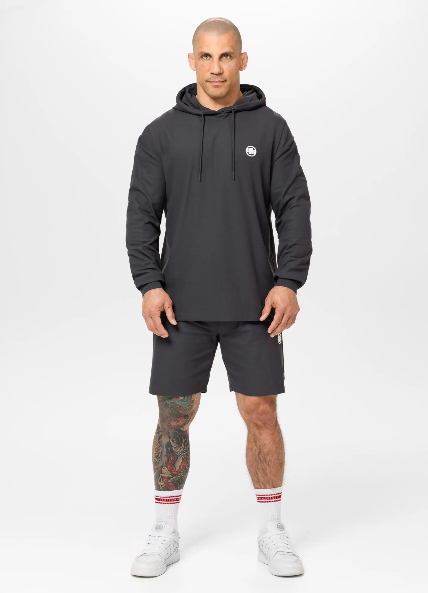 Men's Hoodie Pique Rockey - Graphite