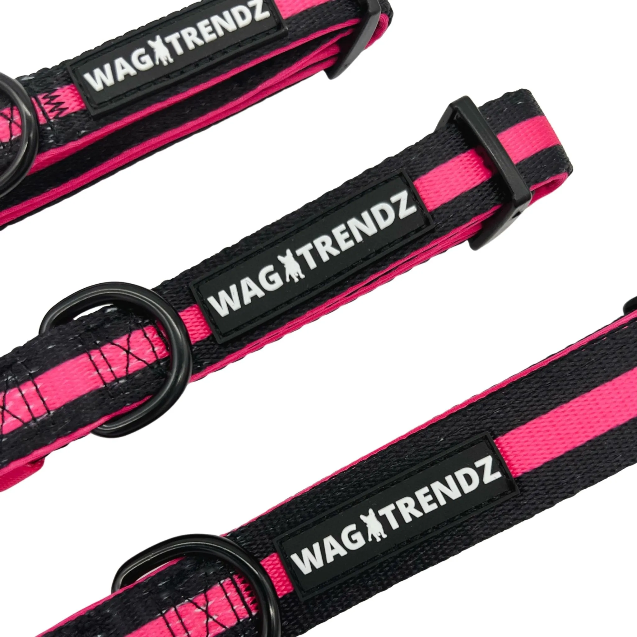 Nylon Dog Collar | Pink Camo Chic (SHēk)