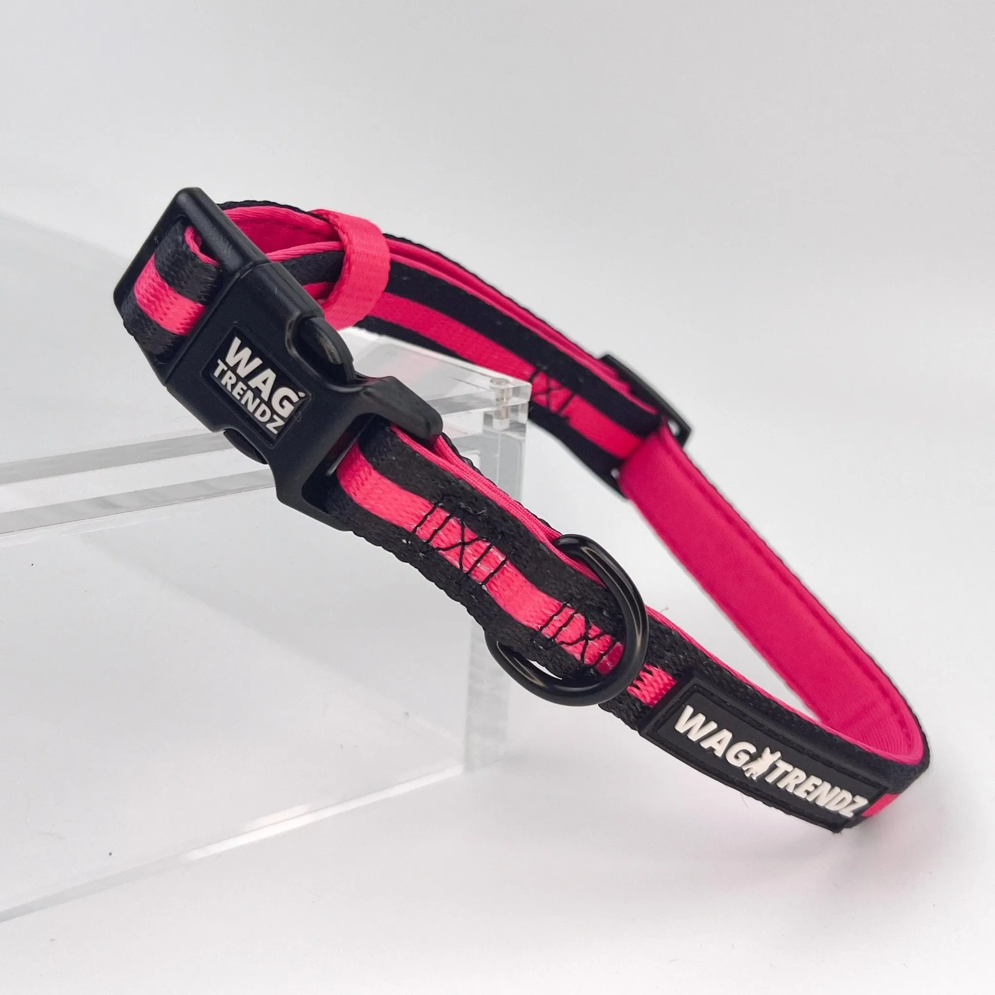 Nylon Dog Collar | Pink Camo Chic (SHēk)
