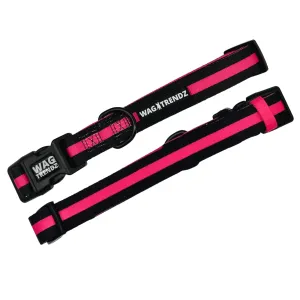 Nylon Dog Collar | Pink Camo Chic (SHēk)