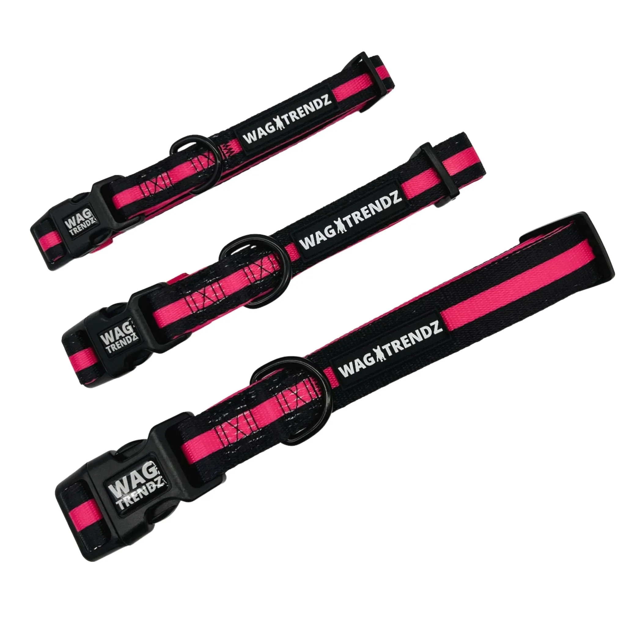 Nylon Dog Collar | Pink Camo Chic (SHēk)