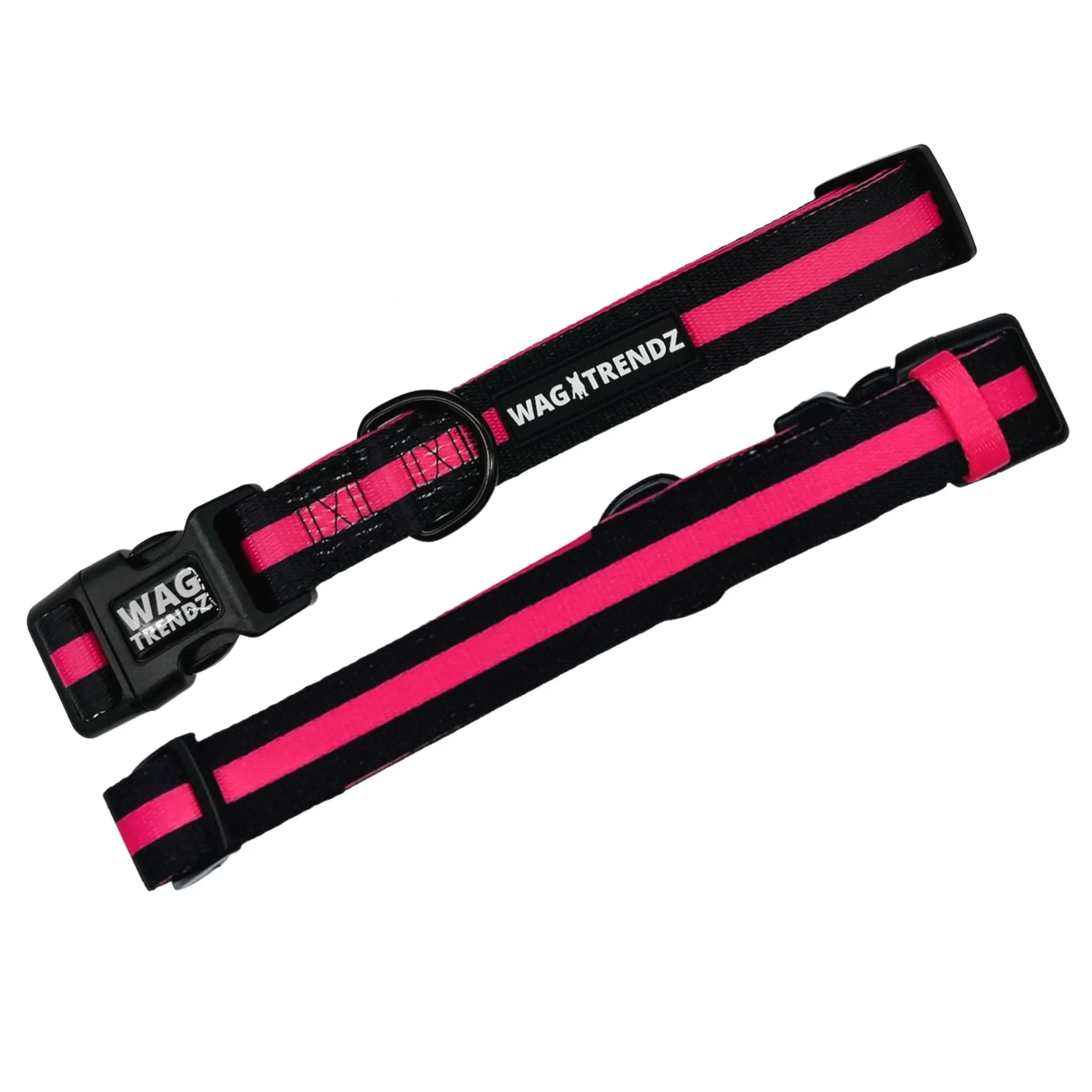 Nylon Dog Collar | Pink Camo Chic (SHēk)