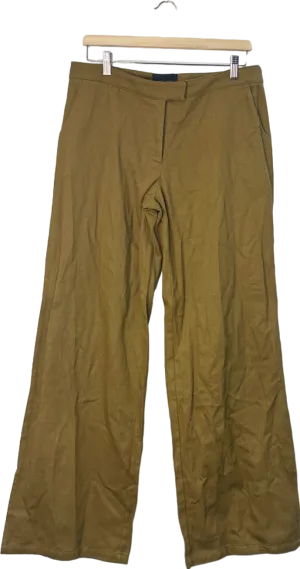 PrettyLittleThing Tan Flared Trousers UK 10