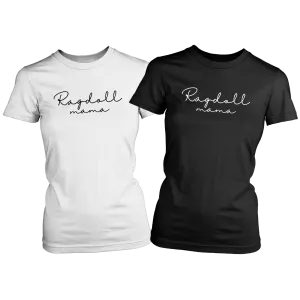 Ragdoll Cat Mama T-Shirt Set
