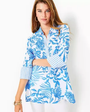 Riverlyn Pieced Print Tunic