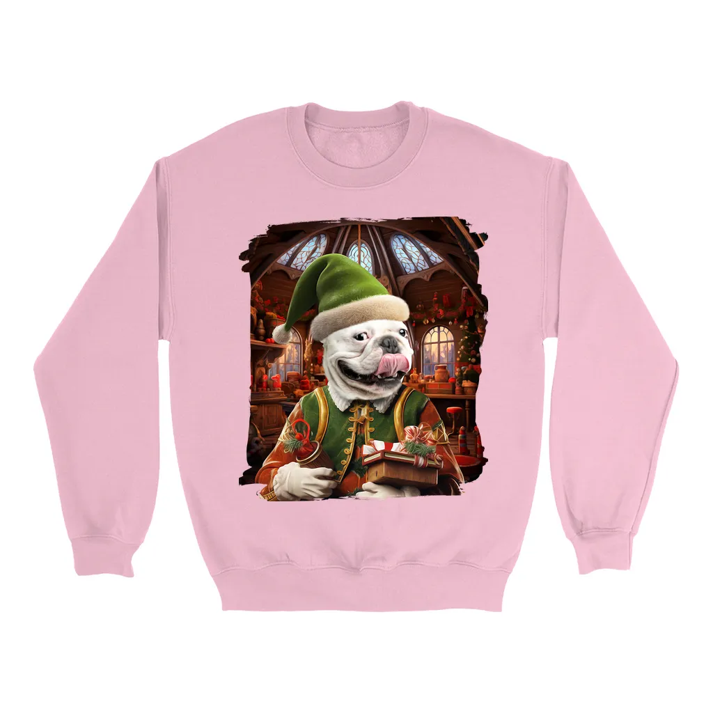SANTA'S LITTLE HELPER 2 - Custom Pet Portrait Epic Sweatshirt