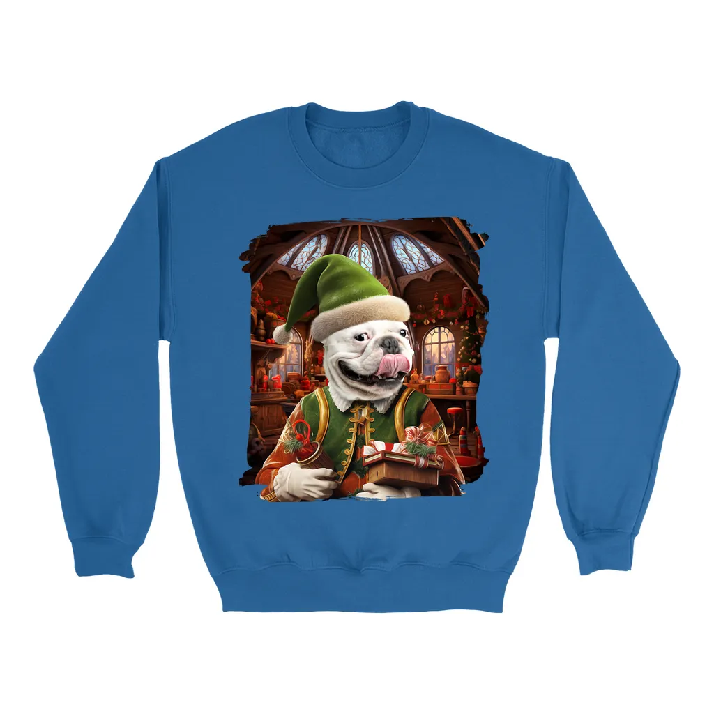 SANTA'S LITTLE HELPER 2 - Custom Pet Portrait Epic Sweatshirt