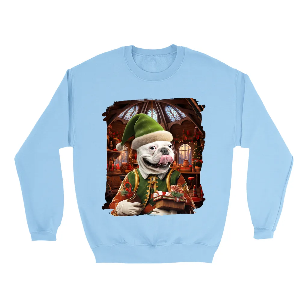 SANTA'S LITTLE HELPER 2 - Custom Pet Portrait Epic Sweatshirt
