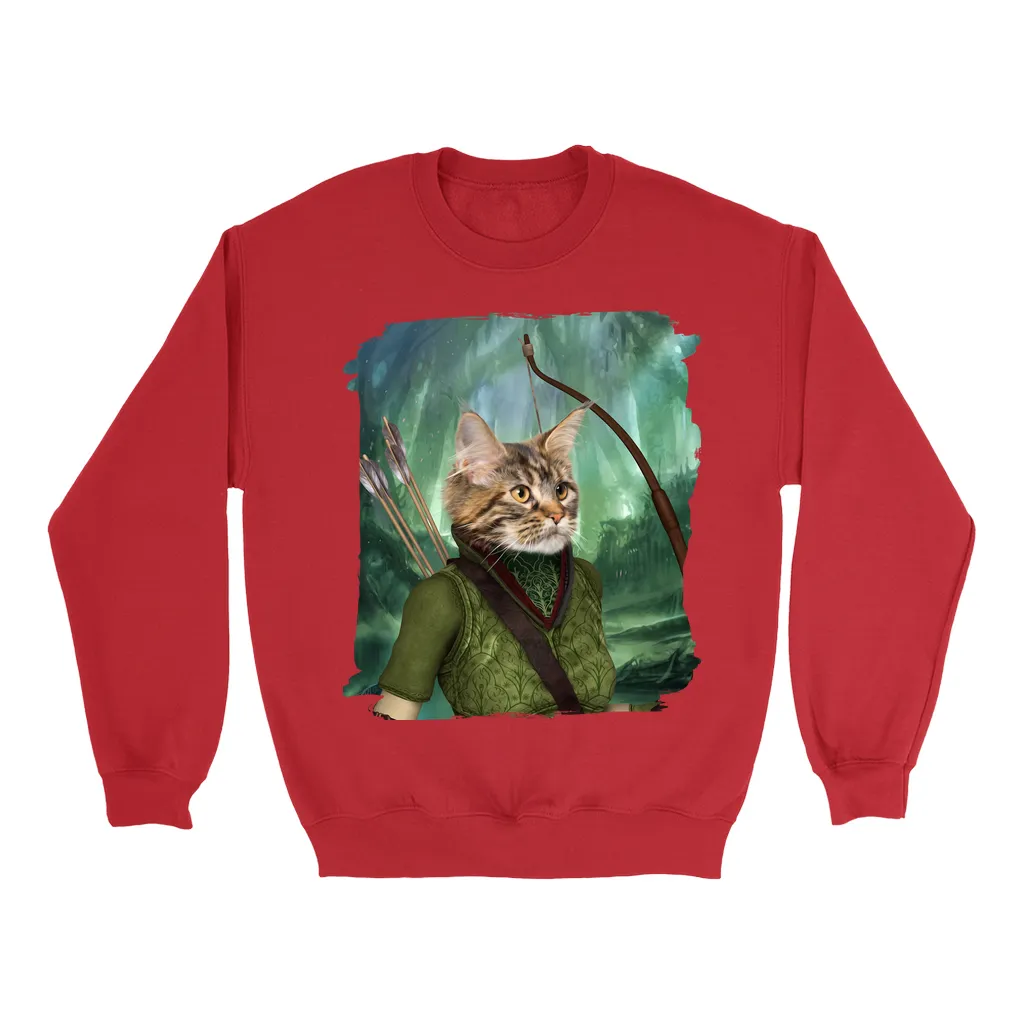 STRAIGHT SHOOTER - Custom Pet Portrait Epic Sweatshirt