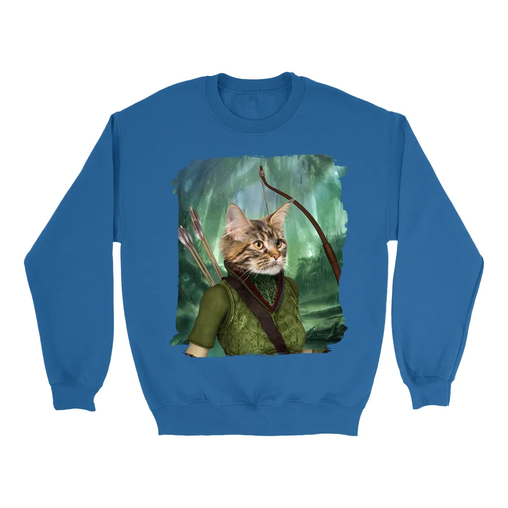 STRAIGHT SHOOTER - Custom Pet Portrait Epic Sweatshirt