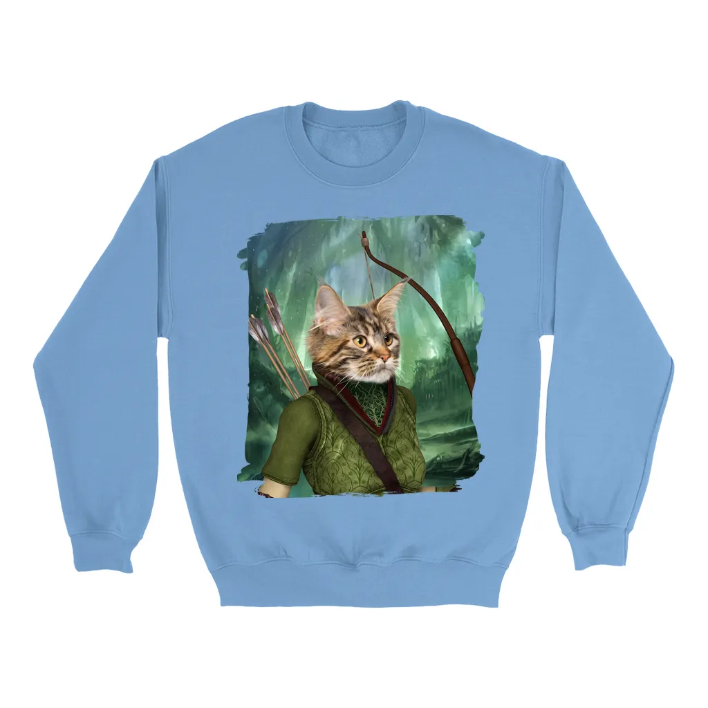 STRAIGHT SHOOTER - Custom Pet Portrait Epic Sweatshirt