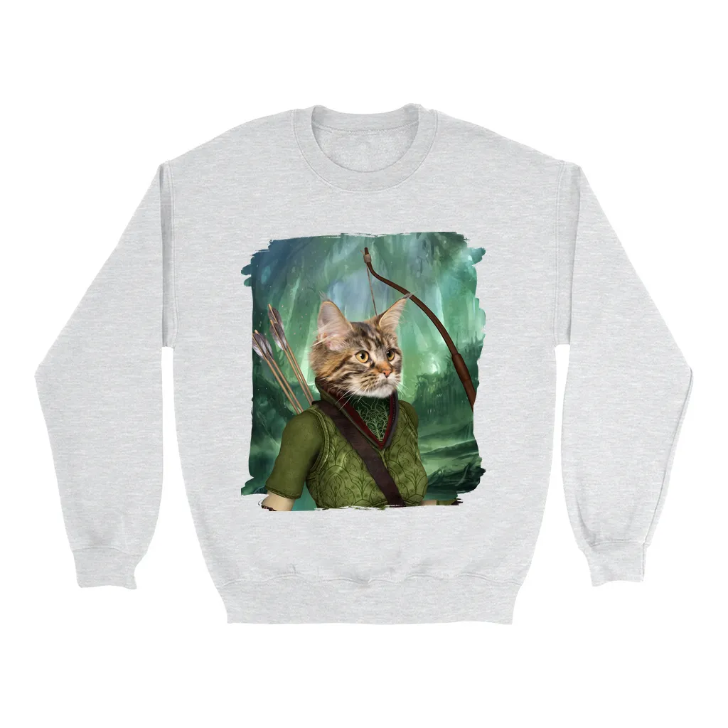 STRAIGHT SHOOTER - Custom Pet Portrait Epic Sweatshirt