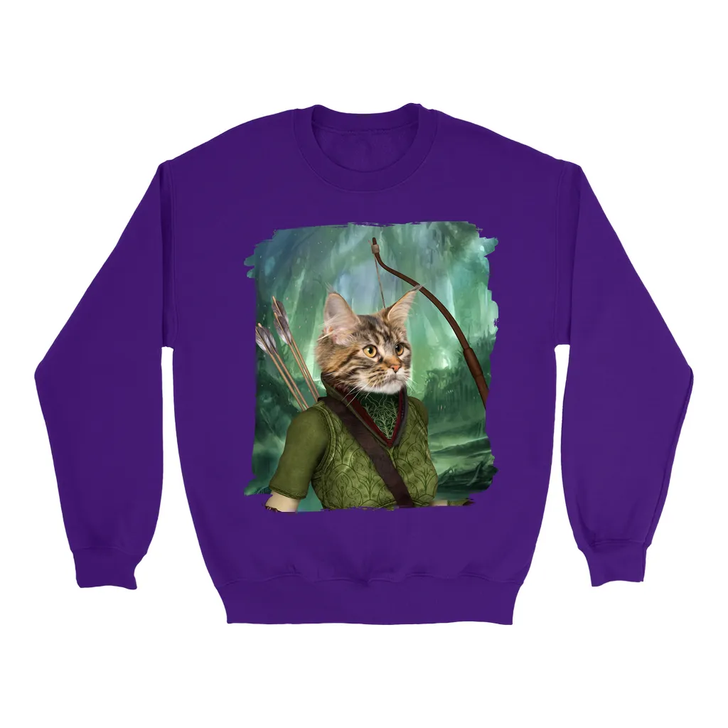 STRAIGHT SHOOTER - Custom Pet Portrait Epic Sweatshirt