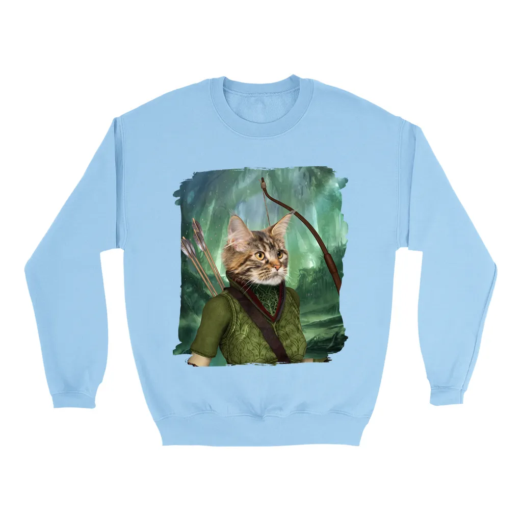 STRAIGHT SHOOTER - Custom Pet Portrait Epic Sweatshirt