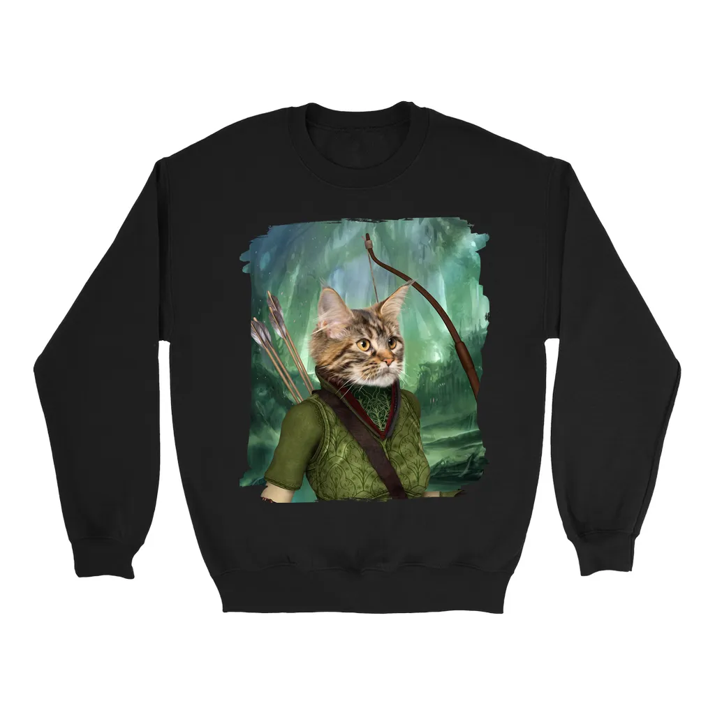 STRAIGHT SHOOTER - Custom Pet Portrait Epic Sweatshirt