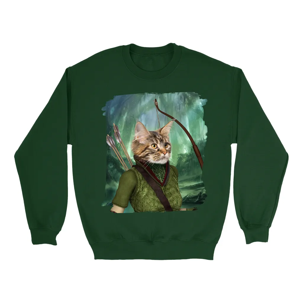 STRAIGHT SHOOTER - Custom Pet Portrait Epic Sweatshirt