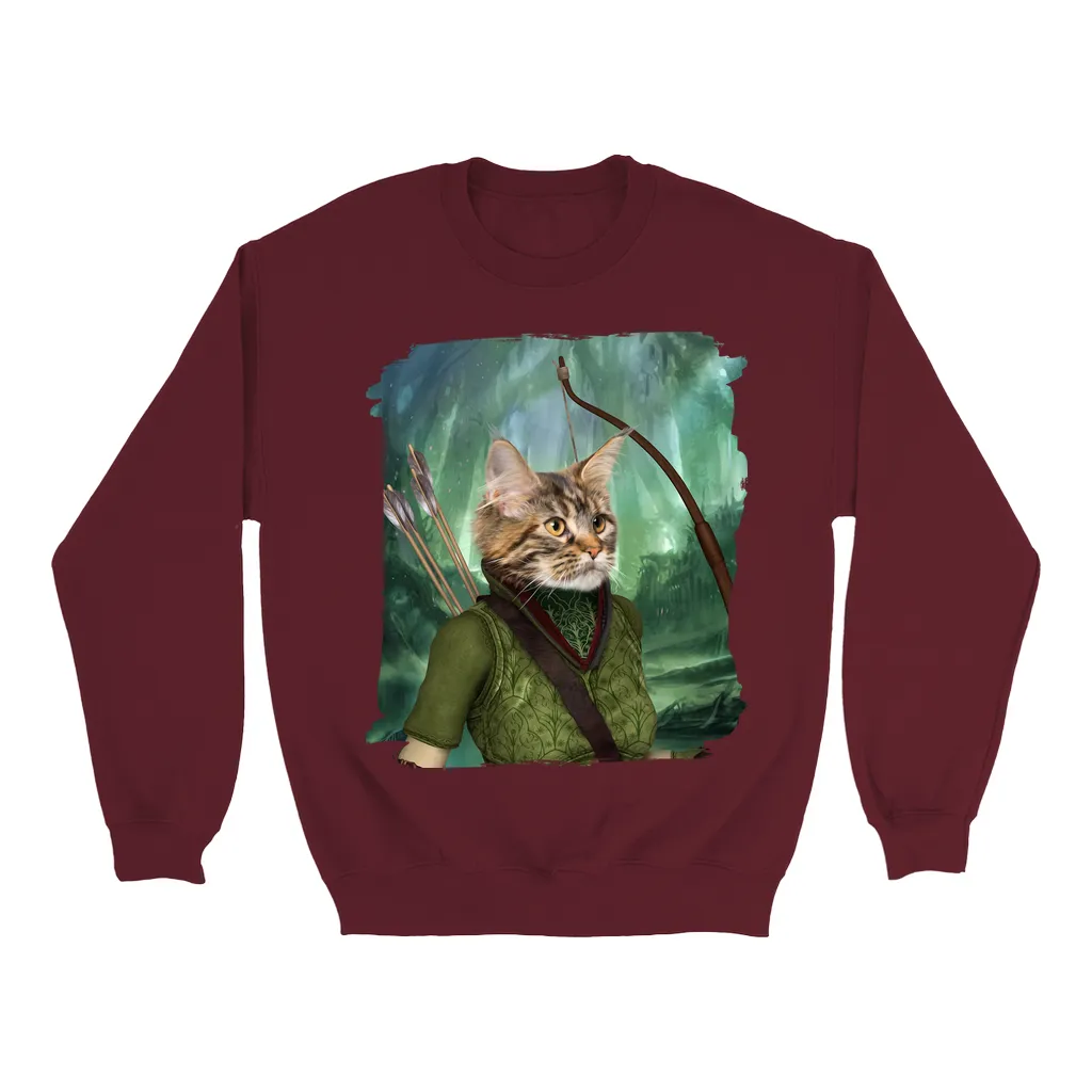 STRAIGHT SHOOTER - Custom Pet Portrait Epic Sweatshirt