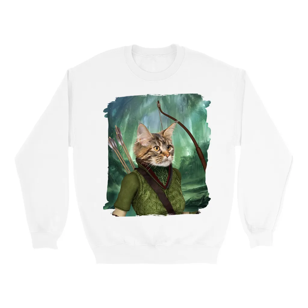 STRAIGHT SHOOTER - Custom Pet Portrait Epic Sweatshirt