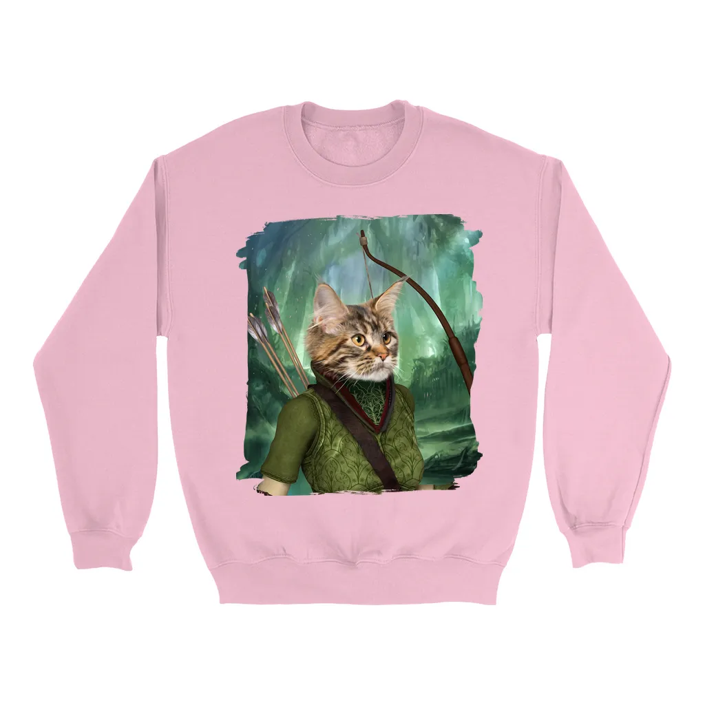 STRAIGHT SHOOTER - Custom Pet Portrait Epic Sweatshirt