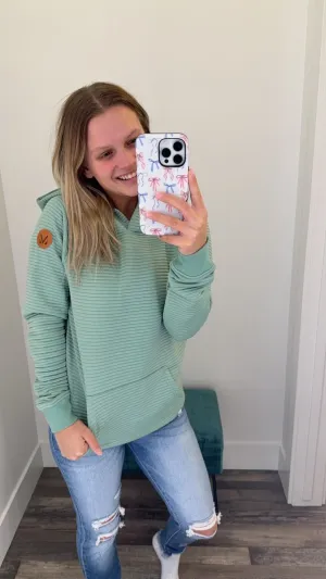 Tatum Textured Pullover Hoodie
