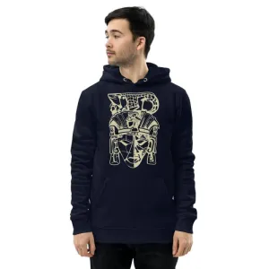 Unisex essential eco hoodie - Polynesian hieratic style