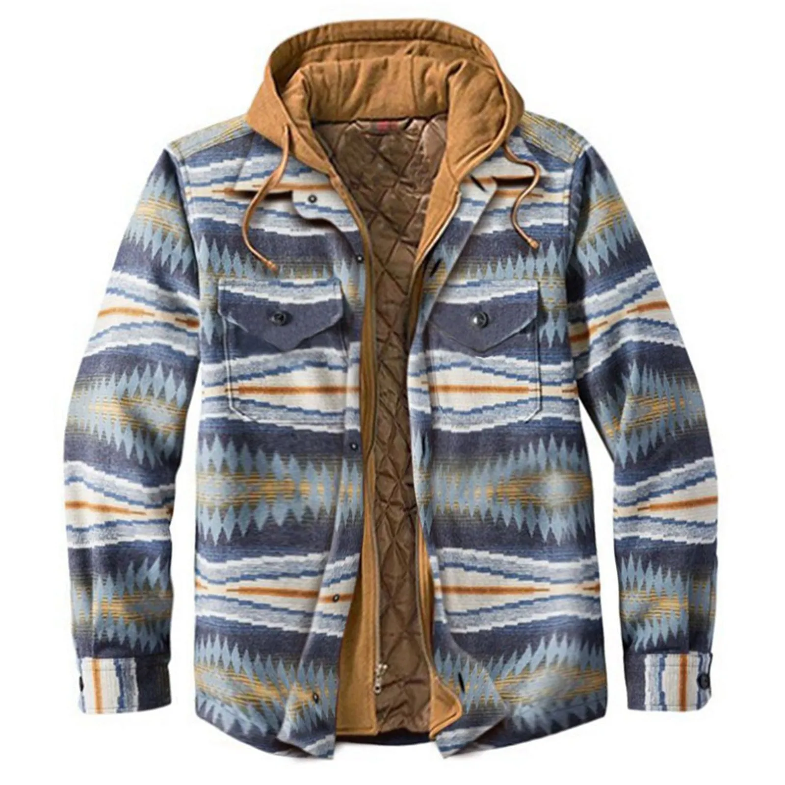 West Louis American Padded Thick Bomber Jacket