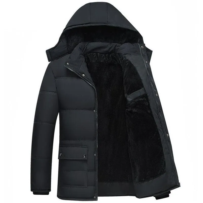 West Louis Warm Thick Cotton Parka Coat