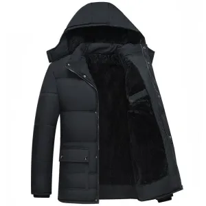 West Louis Warm Thick Cotton Parka Coat