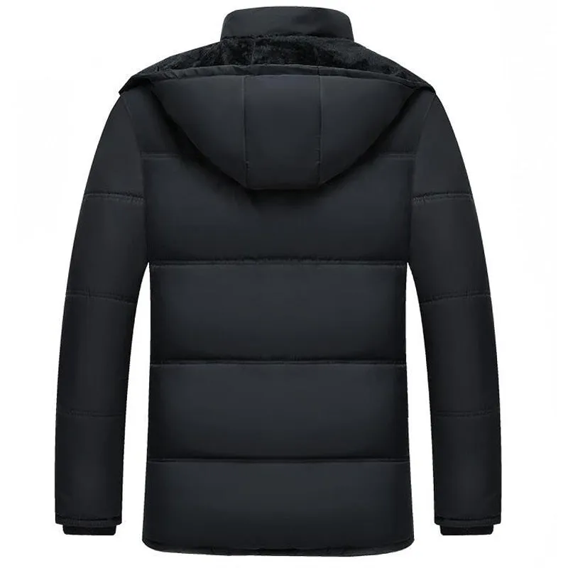 West Louis Warm Thick Cotton Parka Coat