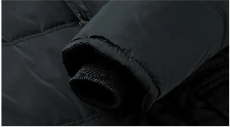 West Louis Warm Thick Cotton Parka Coat