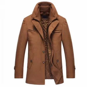 West Louis Winter Business-Man Thick Coat