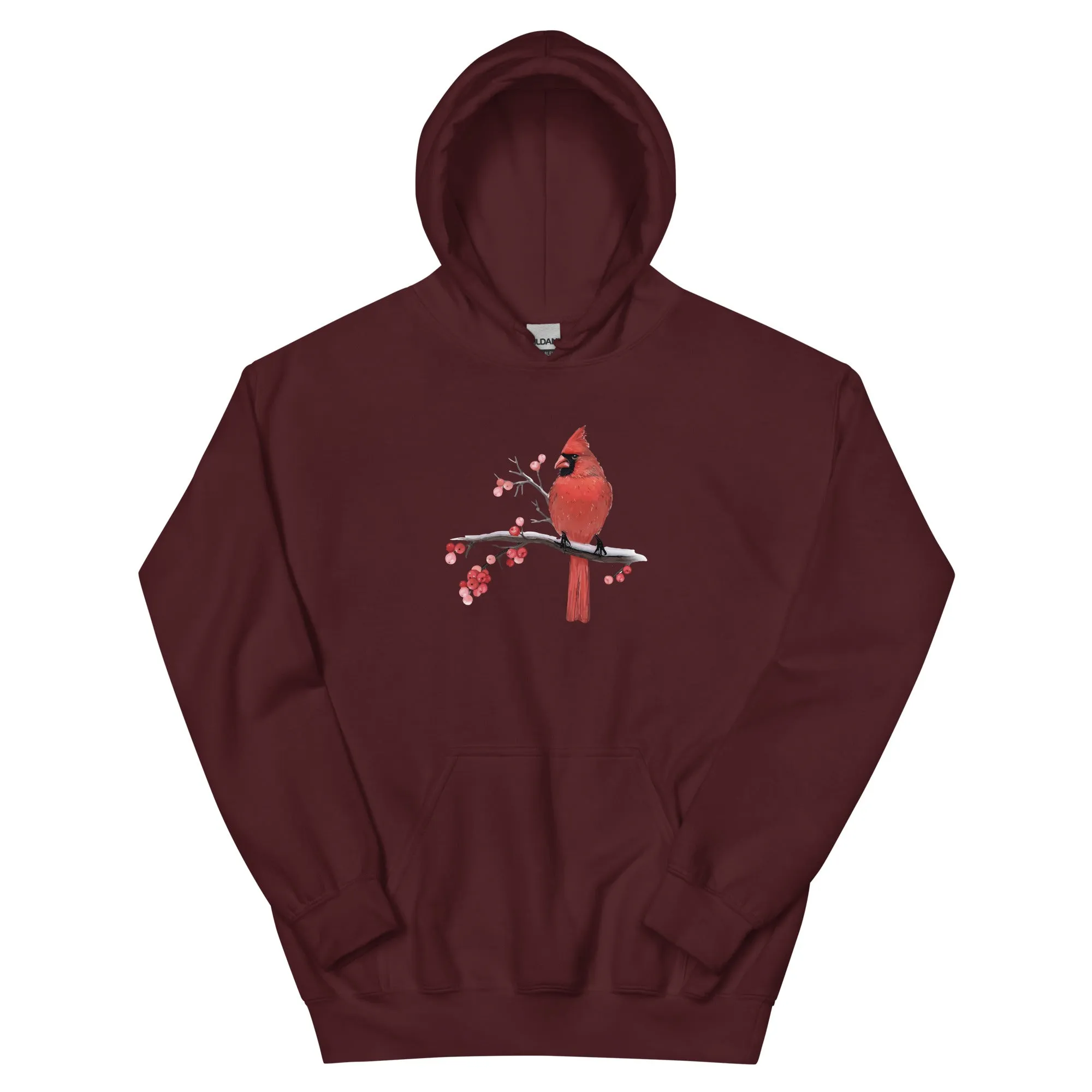 Winter Cardinal Hoodie