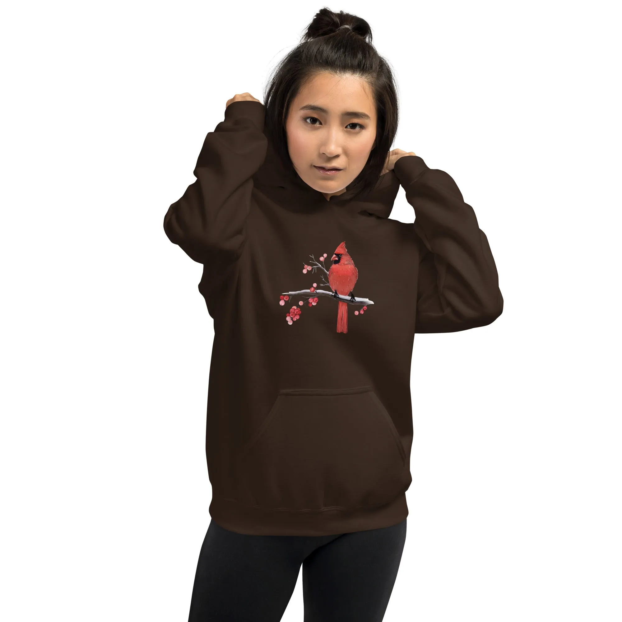 Winter Cardinal Hoodie