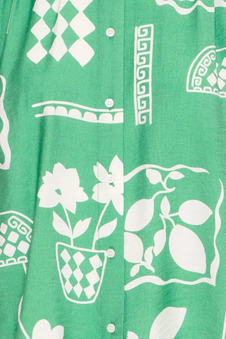 Yvetta Shirt Pine Green Resort