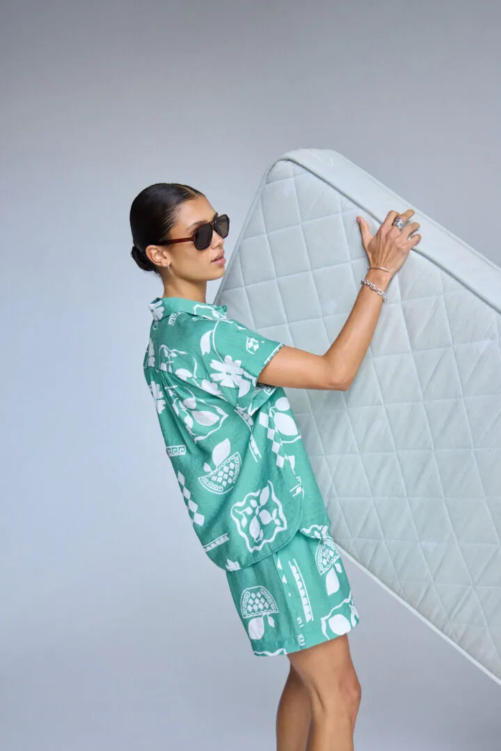 Yvetta Shirt Pine Green Resort